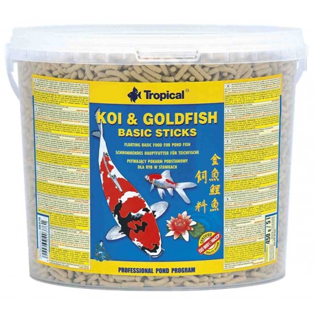 Tropical Koi&Goldfish Basic Sticks 5l/430g