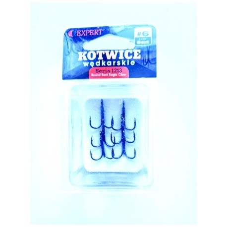 Kotwica Expert 1213 czarna nr 6 6szt