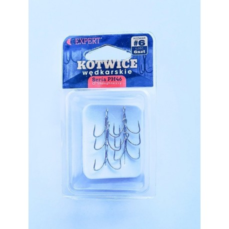 Kotwica Expert PH46 srebrna nr 6 6szt