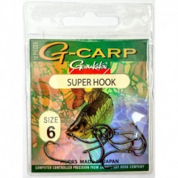 Haczyk Gamakatsu G-Carp Super Hook nr 6, 10szt