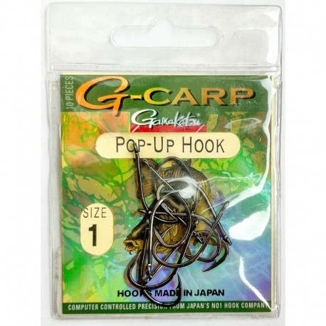 Haczyk Gamakatsu G-Carp Pop-Up Hook nr 1, 10szt