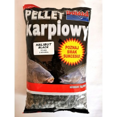 Boland PE-KHB712 Pellet Karpiowy 1kg Halibut Black 12mm