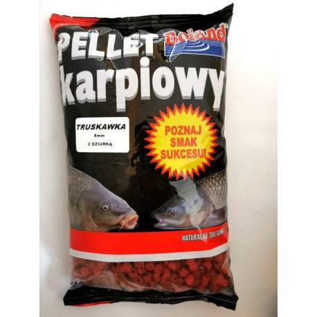 Boland PE-KOT717 Pellet Karpiowy 1kg Truskawka 8mm